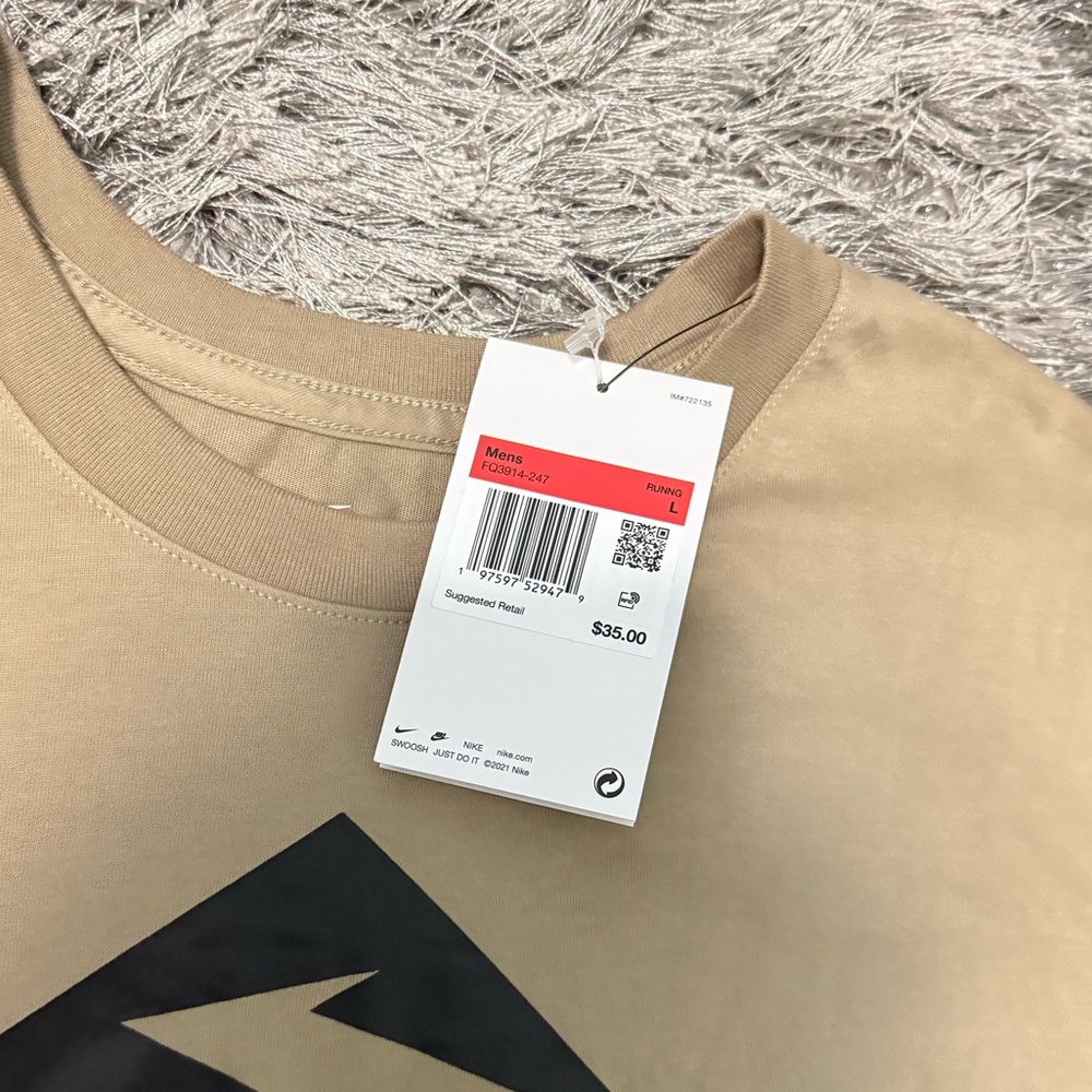 NIKE Dri-FIT TRAIL "Trail Logo Tee" MEN’S T-SHIRT SZ LARGE (FQ3914-247) - Picture 4 of 4